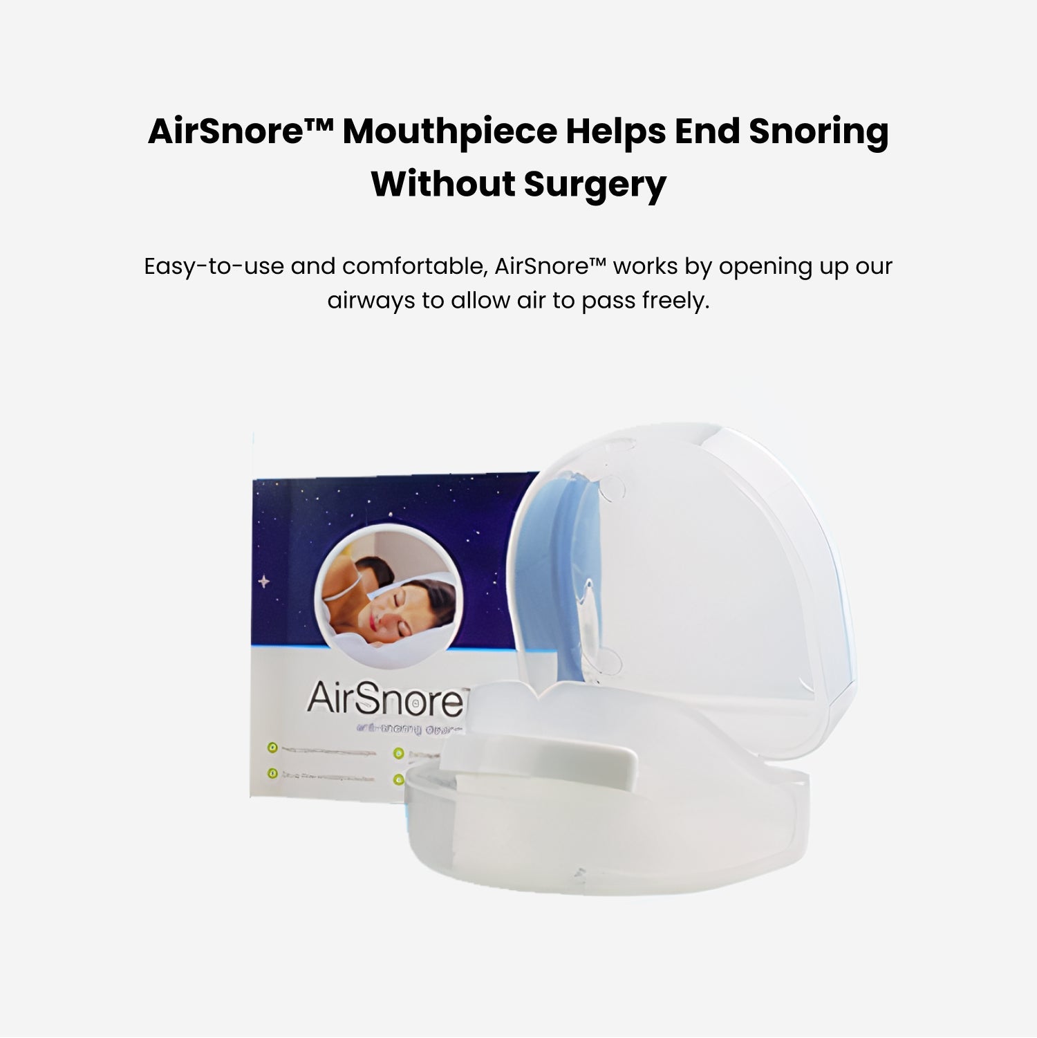 AirSnore Dispositif anti-ronflement