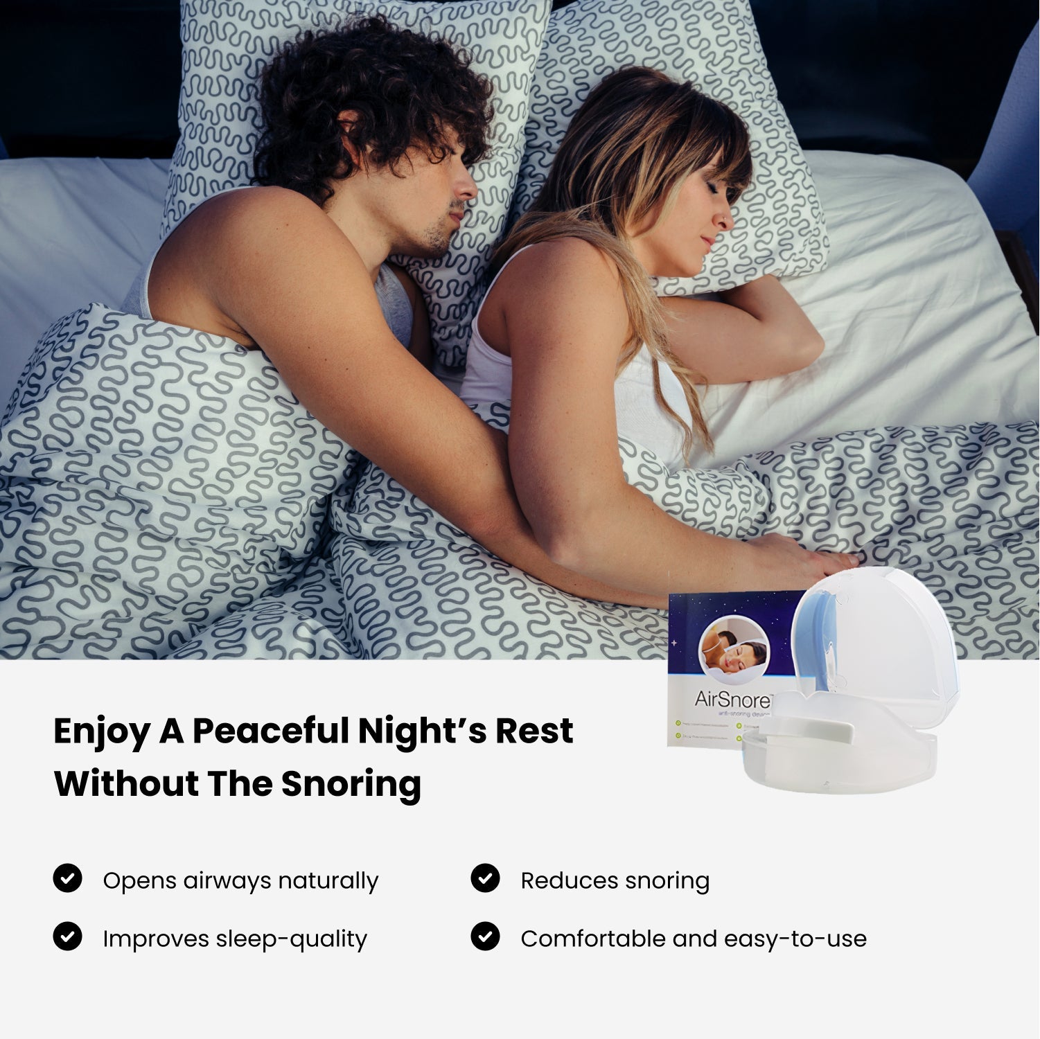 AirSnore Dispositif anti-ronflement